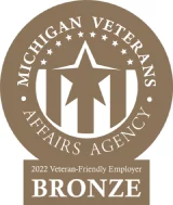 michigan veterans affairs agency 2022 veteran friendly employer bronze