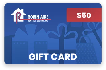 robin aire service company fifty dollar gift card