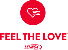 Lennox Feel the Love logo