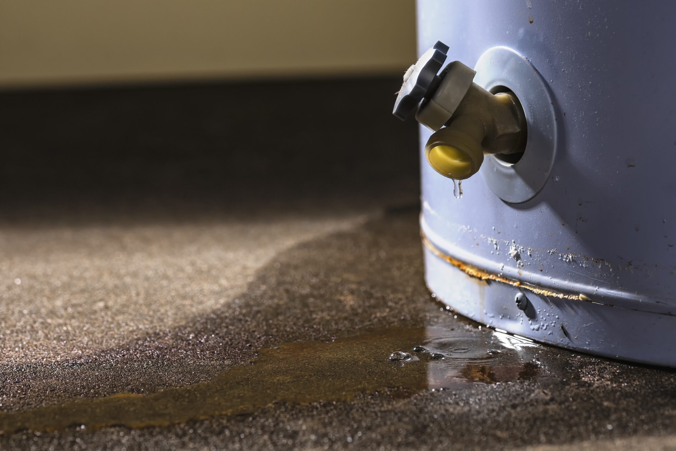 flushing water heater